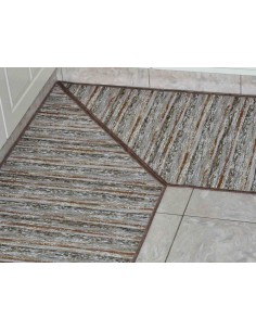 Angolo a 45 gradi servicio de corte personalizado alfombra 2