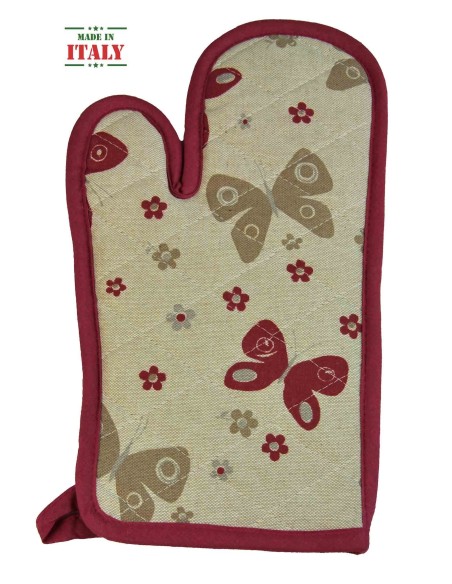 Farfalle guanto da cucina 32X17 cm.