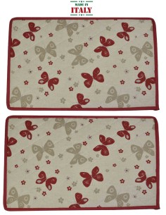Farfalle Tovagliette americane nr 2 pezzi da 35X50 cm. 2