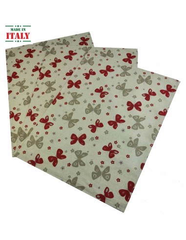 Farfalle Serviettes de cuisine 50 x 70 cm 3 PCs nr