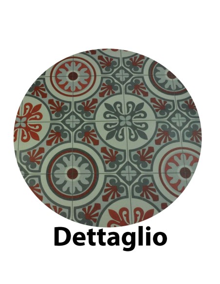 Lagos Boho Chic passatoia in vinile al metro