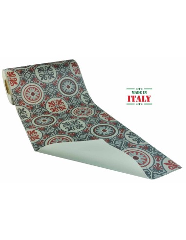 Lagos Boho Chic Vinyl Teppich Meterware