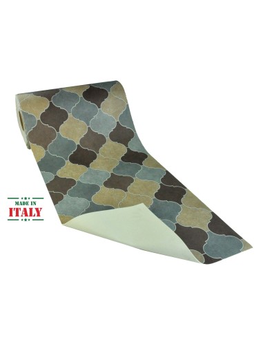 Casablanca Boho Chic Vinyl Teppich Meterware