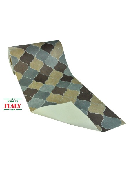 Casablanca Boho Chic Vinyl Teppich Meterware