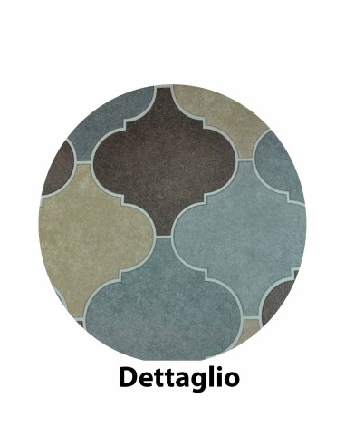 Tapis de vinyle Casablanca Boho Chic par mètre