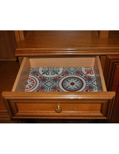 Tapis de vinyle Casablanca Boho Chic par mètre