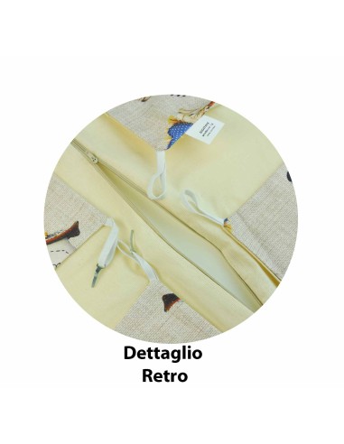 Pendolo cuscino sedia con alette