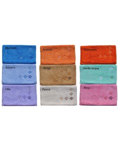 Ricamato tappeto bagno cm 55x90 2