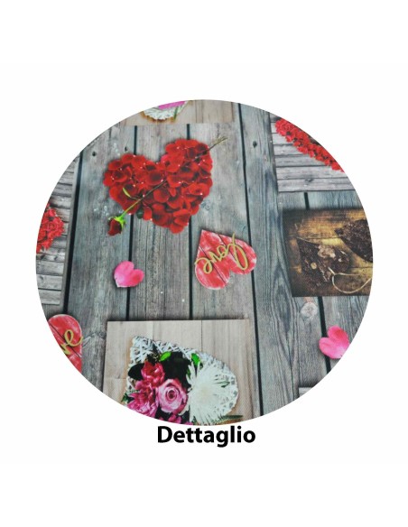 Cuori Tavole impresión digital a cortar cocina alfombra