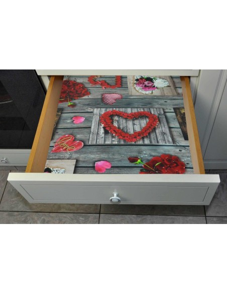 Cuori Tavole impression numérique de coupe tapis de cuisine