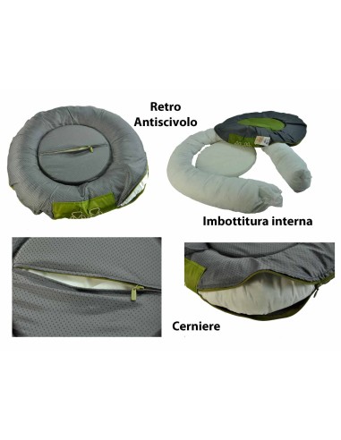 Cuccia rotonda Kissen Haustier 55 cm Durchmesser.